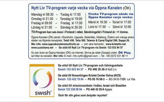 Nytt Liv TV-program