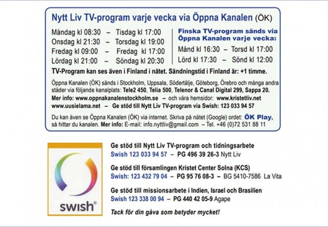 Nytt Liv TV-program